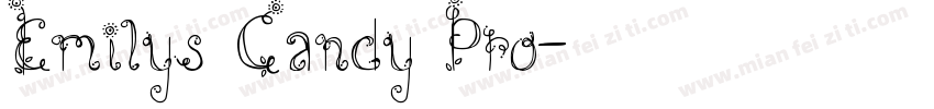 Emilys Candy Pro字体转换